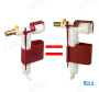 Заливной механизм для инсталляции, аналог Roca 7V0025600R